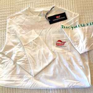 Brand New with Tags Vineyard Vines long sleeved Christmas T Shirt